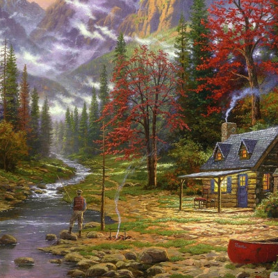 Bộ tranh xếp hình cao cấp 330 mảnh ghép – Tĩnh Lặng