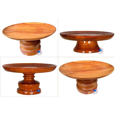 Mâm bồng bằng gỗ Gõ
