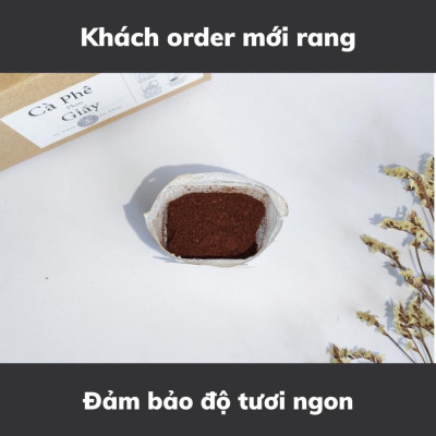 Cà Phê rang xay Phin Giấy Big Dream blend 80% Robusta và 20% Arabica Cafe nguyên chất pha phin đậm hương vị truyền thống