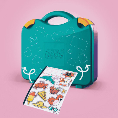 LEGO FRIENDS 42672 Đồ Chơi Lắp Ráp Vali Du Lịch Biển Sáng Tạo (188 chi tiết)