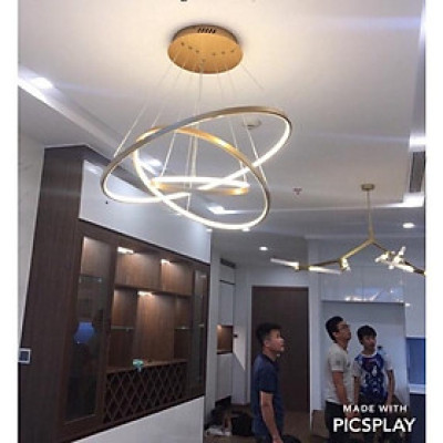 Đèn thả 3 vòng DT