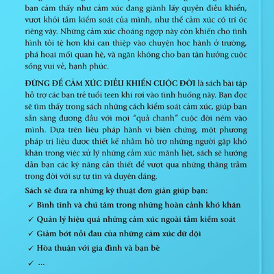 Đừng Để Cảm Xúc Điều Khiển Cuộc Đời - Don