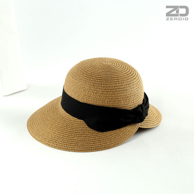 Mũ Cói Đi Biển Nữ Chống Nắng, Nón Rơm Phong Cách Hàn Quốc MCDBN06