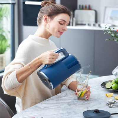 Ấm đun nước siêu tốc điều chỉnh nhiệt độ MR6070 1800W - Dung tích 1.5 lít - Thương hiệu Morphy Richards - HÀNG NHẬP KHẨU