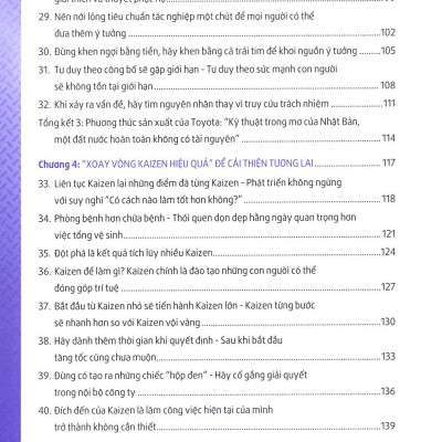 Nghệ Thuật Kaizen Tuyệt Vời Của Toyota (Tái Bản 2023)