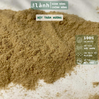 Hộp Bột Trầm Hương Sạch Đặc Biệt 3 Lành Tự Nhiên 100% Không Hóa Chất Tạp Chất Thơm Dịu Thờ Cúng Thư Giãn Tài Lộc Xông Nhà Tẩy Uế
