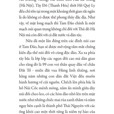 Tam Đảo đất thiêng miền du lịch - bản in 2024