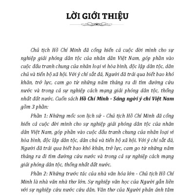 Hồ Chí Minh Gương Sáng Cho Muôn Đời - Sáng Ngời Ý Chí Việt Nam 