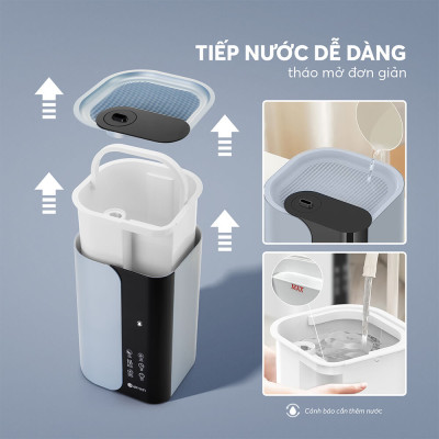 Máy tạo ẩm thông minh Elmich HE-8583 - Hàng Chính Hãng