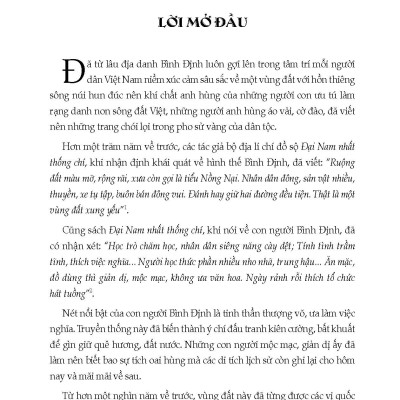 Bình Định Danh Thắng Và Di Tích