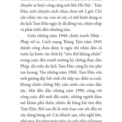 Tam Đảo đất thiêng miền du lịch - bản in 2024