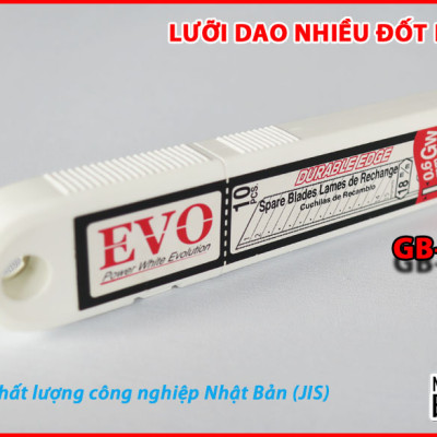 LƯỠI DAO NHIỀU ĐỐT 18mm KDS GB-10WEVO