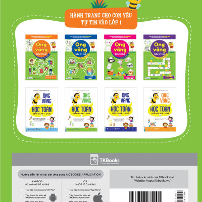 Sách - Ong Vàng Siêu Trí Tuệ Cho Trẻ 3-6 Tuổi - Tưởng Tượng, Sáng Tạo