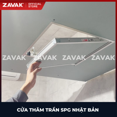 Nắp cửa thăm trần thạch cao ZAVAK SPG-68145/ 45x45cm/ màu bạc