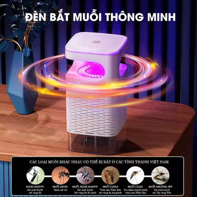 Đèn Bắt Muỗi Thông Minh, Kiêm Đèn Ngủ Tiện Lợi – Giấc Ngủ An Lành Không Lo Côn Trùng