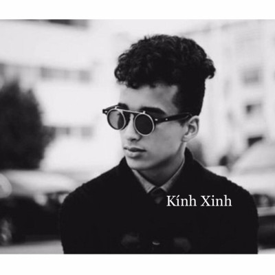 Kính râm cận 2 Tròng 2in1 Lật Nắp Đa Năng Phong Cách Retro 