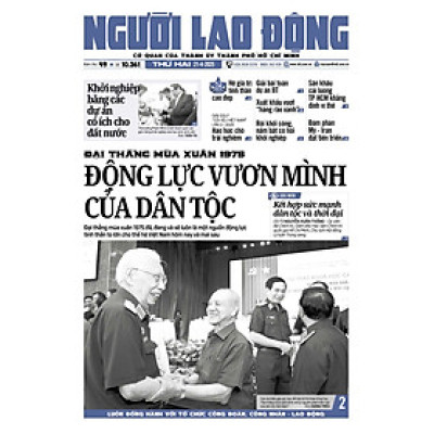 báo Người Lao Động từ ngày 21-04-2025 đến 27-04-2025