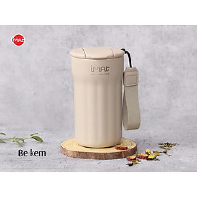 Cốc ủ nhiệt iMAT có phin lọc 500ml - Hàng chính hãng