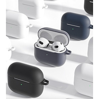 Case vỏ ốp bọc tai nghe dành cho Airpods 4, airpod Pro 2 silicon kèm dây đeo - HÀNG CHÍNH HÃNG