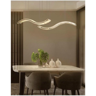 Đèn thả phale decor tô điểm bàn ăn,bàn đảo quầy bar,pha lê luxury vệ sinh K9