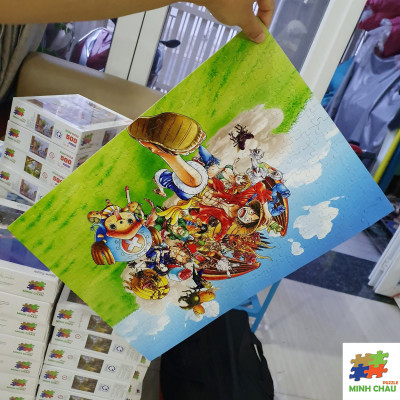 Bộ Tranh Xếp Hình Minh Châu 500 Mảnh Ghép – Nơi Ta Đã Hẹn (40x50cm)