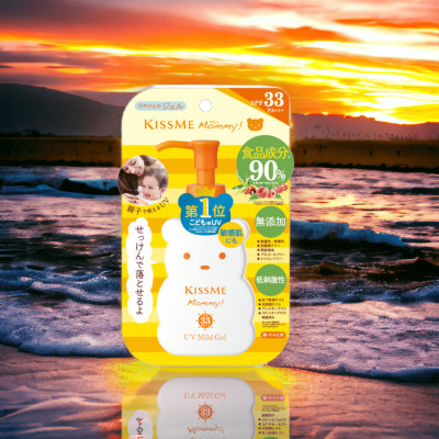 Kem Chống Nắng Dành Cho Trẻ Em Từ 06 Tháng Và Người Có Làn Da Nhạy Cảm Kissme Mommy (Chai 100 G)