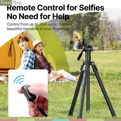 Ulanzi MT-65 - Chân Đế Di Động Điều Khiển Từ Xa Bluetooth Dành Cho Máy Ảnh, Điện Thoại, Tải Trọng 8 Kg - Hàng chính hãng