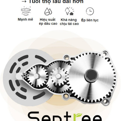 Máy ép dầu ăn thực vật dùng trong gia đình thương hiệu Mỹ cao cấp Septree X9 - Công suất 1300W - Hàng chính hãng