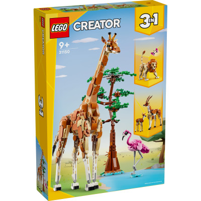 LEGO CREATOR 31150 Đồ chơi lắp ráp Thế giới động vật hoang dã Safari (780 chi tiết)