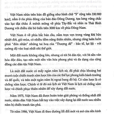 Việt Nam - Lãnh Thổ Và Các Vùng Địa Lý