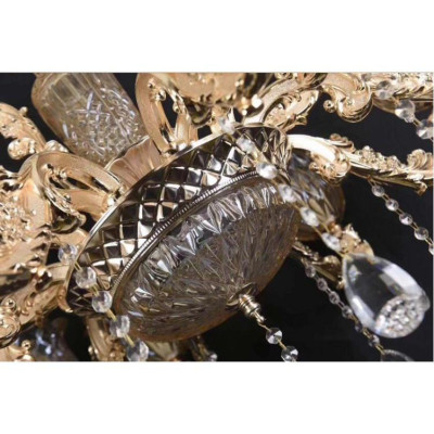 Đèn chùm COSHIA trang trí nội thất 15 độc đáo loại chuẩn xịn - kèm bóng LED chuyên dụng (ảnh thật 100%)