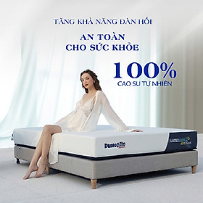 Nệm cao su thiên nhiên  Dunlopillo  World Relax Fresh 10cm