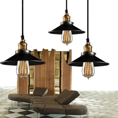 Đèn thả đui đồng RYZE phong cách hoài cổ trang trí bàn ăn, nhà hàng, cửa hàng thời trang