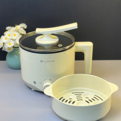 Nồi điện đa năng Lumias LM-PM608 1.8L, có khay hấp hàng chính hãng