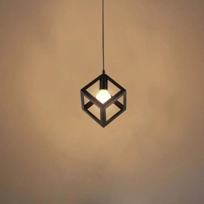 Đèn thả khối hình học khung sắt cao cấp