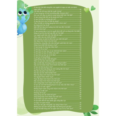 Kiến Thức Bách Khoa - 10 vạn câu hỏi vì sao - Trái đất diệu kỳ (VT)