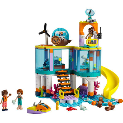 Đồ Chơi Lắp Ráp Trung Tâm Cứu Hộ Sinh Vật Biển Lego Friends 41736 (376 chi tiết)
