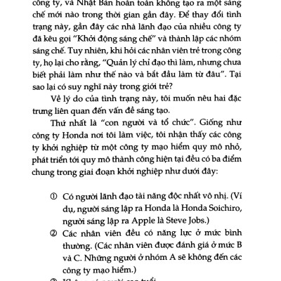 Bí Mật Sáng Chế Của Honda