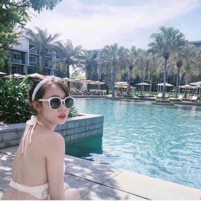 Kính xinh, Kính mát/Kính râm Màu trắng Mắt tròn ulzzang + tặng tuavit Kính xinh mini đa năng