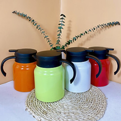 Bình trà giữ nhiệt gốm sứ GOSU dung tích 1000ml