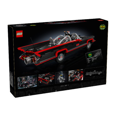LEGO SUPERHEROES 76328 Đồ Chơi Lắp Ráp Xe Batmobile Huyền Thoại (1822 chi tiết)