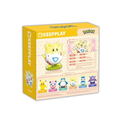 Đồ Chơi Lắp Ráp Pokémon - Kuppy-Togepi - Keepplay K20231 (116 Mảnh Ghép)