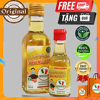Dầu Mè Đen Ăn Dặm Maguzt Nguyên Chất