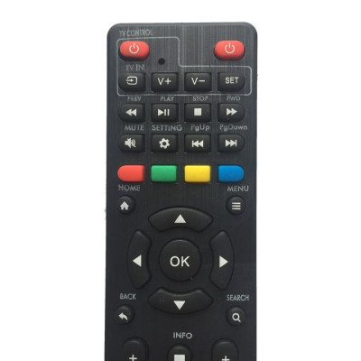 Remote điều khiển đầu thu VNPT SMARTBOX SMART BOX sử dụng 2 viên pin AA phím bấm mềm êm tay - Hàng nhập khẩu