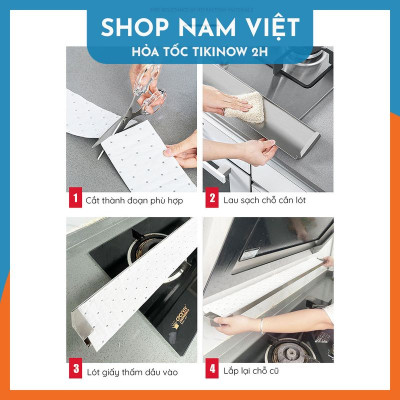 Giấy Thấm Dầu Lót Bếp, Lót Máy Hút Mùi