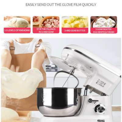 Máy trộn bột và đánh trứng cao cấp nhãn hiệu DSP KM3007 công suất 1200W, dung tích 5 lít - Hàng Nhập Khẩu