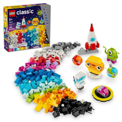 Đồ Chơi Lắp Ráp Bộ Gạch Sáng Tạo Chủ Đề Không Gian - Creative Space Planets - Lego Classic 11037 (450 Mảnh Ghép)