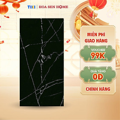 Gạch men ốp tường LUSTRA INCEF0300600011TD màu đen chủ đạo, họa tiết vân đá tự nhiên, chống trầy chống ẩm vượt trội, kích thước 300mmx600mm, thùng 6 viên - Hàng chính hãng