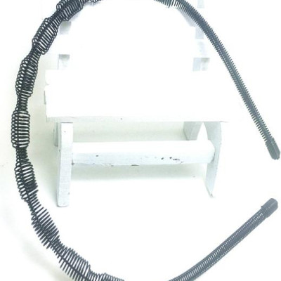 Bờm cài tóc nam nữ bằng sắt siêu bền xoắn hình trụ BV69