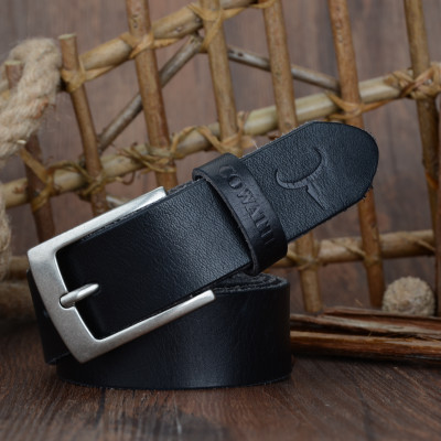 Thắt Lưng Da Bò Chính hãng COWATHER XF018 Đen